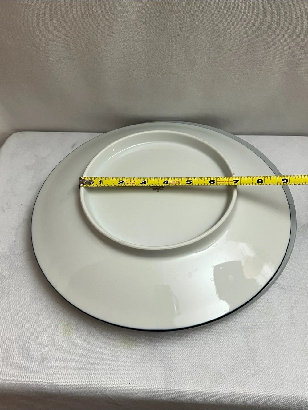 Dansk International Designs NR Japan Mesa Blue Round Serving Platter 12”